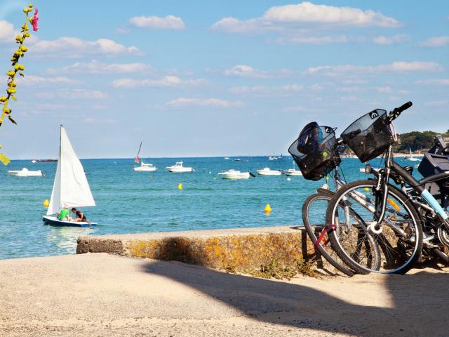 Vélo sur la plage