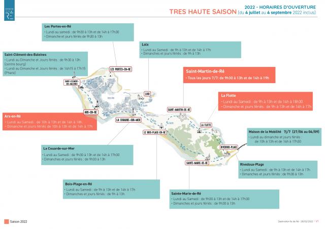 Carto Horaires Ouverture Très Haute Saison 2022 Page 0001