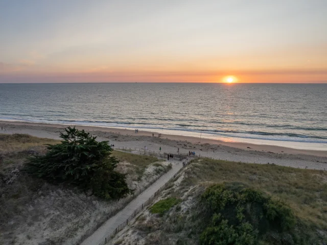 Sonnenuntergang Strand Petit Bec Les Portes Ile De Re Jules Schlosser