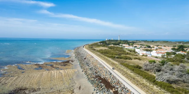 Radweg Cote Sauvage Saint Clement Des Baleines Ile De Re Von Jules Serrurier