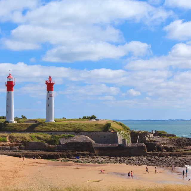 Faros y fortificaciones de la isla de Aix