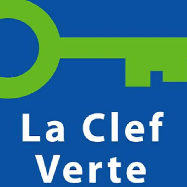 Logo La Clef Verte, un symbole d'engagement écologique pour les hébergements touristiques.