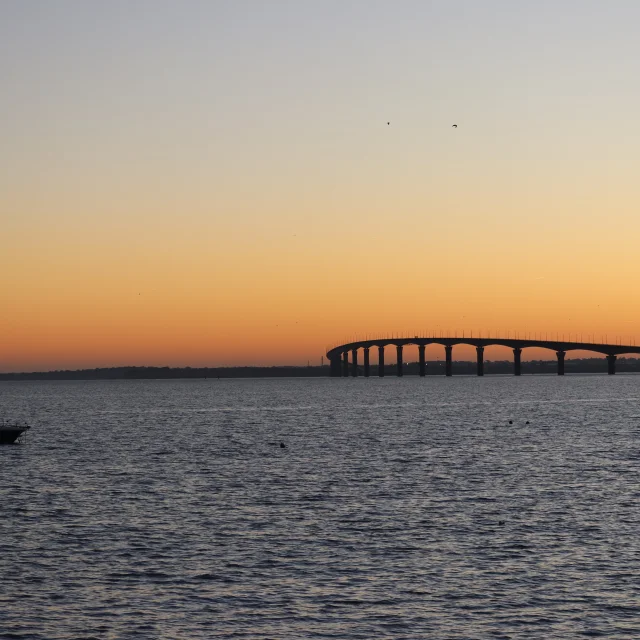 Vue Sur Le Pont De L'Ile De Re By Laurence Furic 3