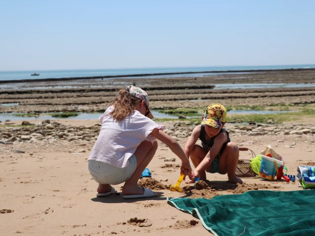 Sainte Marie De Re Enfants Et Jeux De Plage